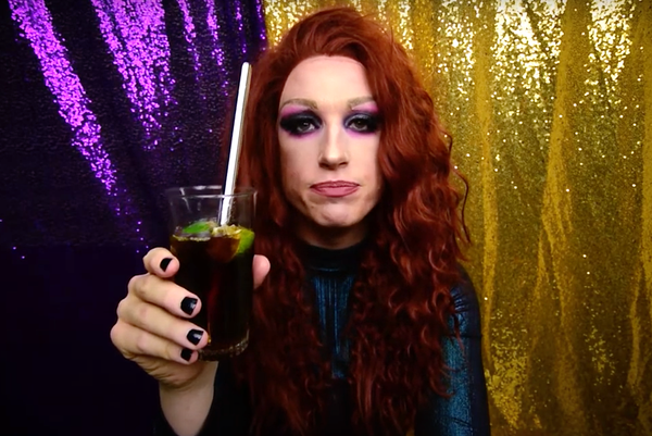 Thirsty Thursday: Drinking Drag Queen Takes on Cube Libre