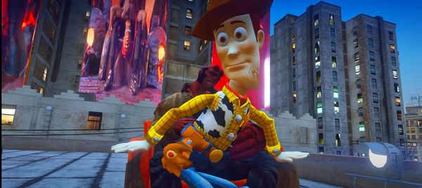 'Toy Story's' Woody Lap Dances with Hellboy in Clever 'Montero' Parody