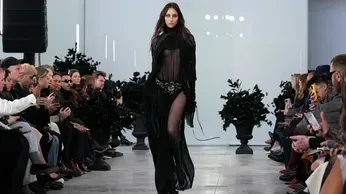 Irina Shayk Opens Blumarine Show in Milan Injecting Buzz into Creative Director David Koma's Debut 